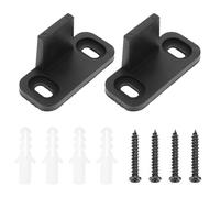 Uonlytech Guía de Piso para Puerta Corredera de Granero Pom Fácil Instalación Estabiliza Puertas Dobles o Simples Compatible Bypass y Armarios