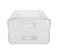 Uonlytech Huevera para Nevera: Cajón Deslizante de plástico con 32 Compartimentos - Organizador de bandejas apilables Transparentes - Soporte para Huevos Frescos para Cocina y Picnic