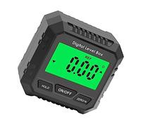 Uonlytech Inclinómetro Digital Con Medición De Ángulos Y Herramienta De Medición De Ángulo Con Pantalla Lcd Retroiluminada Y Base Magnética Precisión Portátil