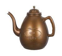 Uonlytech Jarra de plástico para servir, jarra de jugo, tetera de plástico, tetera retro, tetera para verter sobre tetera de riego, tetera de flores, tetera pequeña, tetera floral, tetera de pavo,