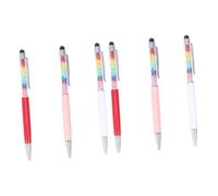 Uonlytech Juego De 2 Lápices Capacitivos De Escritura con Diseño De Cristal Compatibles con Pantallas Táctiles para Escolar (3 Unidades)