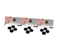 Uonlytech Juego De 3 Almohadillas De Goma para Pies De Portátil Parachoques para Carcasa Inferior A1278 A1286 A1297 De 13/15/17 Pulgadas (4 Unidades)