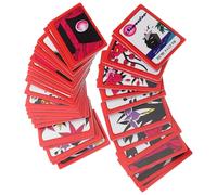 Uonlytech Juego de Mesa Cartas Portátiles 35X55 CM Baraja de Póker Coreana de Papel para Fiestas Familiares y Entretenimiento Accesorios de Cartas para Juegos de Mesa