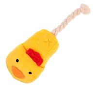 Uonlytech Juguete para Perros Pequeño Sonido Tipo Zapato, Masticable de Felpa y Cuerda de Algodón Resistente al Desgaste, Juguete Interactivo para Cachorros Que Ayuda Dentición