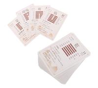 Uonlytech Kit Completo de Cartas del I Ching 64 Piezas Monedas Chinas Antiguas y Adornos de Estilo Chino para Adivinación Autorreflexión y Desarrollo Espiritual