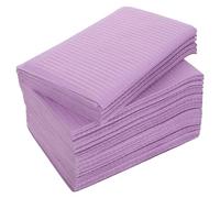 Uonlytech Kit de 50 Toallas Desechables para Manicura, Tapete de Pulpa de Madera para Mesa de Uñas, Protección contra Manchas y Aceite para Nail Techs
