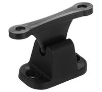 Uonlytech Kit Retenedor de Puerta en Forma de T para Autocaravana, Cierre de Puerta de Nailon Resistente, Soporte para Vehículos Recreativos, Accesorio de Retención Negro, Uso Exterior