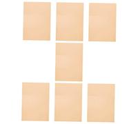 Uonlytech Láminas de Geles de Iluminación Transparentes Naranja para Fotografía y Corrección de Color, 7 Piezas de Película de Filtro PVC para Luz Profesional, Uso Artístico y Creativo