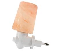 Uonlytech Lámpara de Sal de Cristal Enchufe Nocturna Decorativa Lámpara de Pared Colgante con Bombilla Incandescente Monocromática Luz para Pasillo Dormitorio Bebés y Ancianos