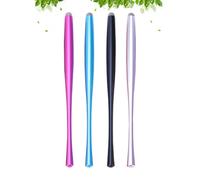 Uonlytech Lápices Capacitivos de Metal para Tablet y Teléfono Punta de Fibra Flexible y Paquete de 4 Piezas para Escritura a Mano Precisa sin Daños