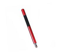 Uonlytech Lápiz Óptico Pantallas Táctiles Bolígrafo Capacitivo con Punta de Disco y Compatible con Tablets y Móviles Rojo