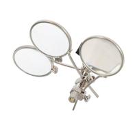 Uonlytech Lentes Ajustables Lupa para Joyería con Clip para Gafas Aumento sin Distorsión para Reparación de Relojes Inspección de Gemas Monedas y Manualidades Manos Libres