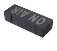 Uonlytech Letrero LED de Advertencia On Air Rojo Luminoso Señal de Grabación para Oficina y Estudio Tamaño Compacto Luz de Señalización Segura y Durable para Decoración de Interiores