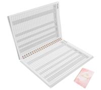 Uonlytech Libro de Cuentas Rosa para Registro de Cheques 60 Páginas en Papel, Herramienta de Gestión Financiera Personal para Control de Gastos Bancarios