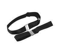 Uonlytech Ligas de Mujer Talla Grande Ajustables de Alta Elasticidad en Poliéster Negro, Soporte Antideslizante para Calcetines, Cinturones para Medias, 1 Par para Uso Diario y Ocasiones