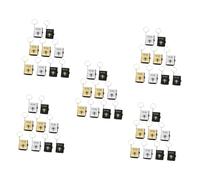 Uonlytech Llaveros Religiosos Mini Libro Colgantes Decorativos Para Claves Y Bolsas Diseño Creativo Y Ligero 9 Piezas X 5