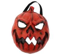 Uonlytech Máscara de Calabaza Terrorífica para Halloween y Carnaval Accesorio de Disfraz Versátil para Edades Decoración Festiva Realista