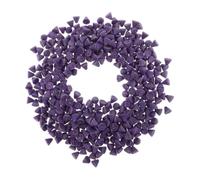 Uonlytech Materiales Abrasivos para Pulidoras de Cerámica Púrpura Forma Cónica, Reutilizables Corte Rápido en Fabricación de Joyería y Piedras