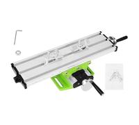 Uonlytech Mesa de Trabajo Multifuncional Cruzada para Fresadora Mini Soporte para Taladro Manual Escala Grabada Accesorios para Hogar Banco Deslizante de Alta Precisión para Fresado y