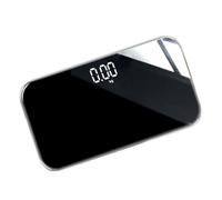 Uonlytech Mini Báscula Portátil Superficie de Espejo y Función de Alta Precisión, Báscula Digital Recargable para Mujeres y Uso Doméstico