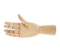 Uonlytech Modelo de Mano Articulaciones de Madera Izquierda 25 CM para Dibujo Artístico y Decoración de Escritorio, Herramienta Creativa para Artistas y Estudiantes