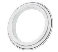 Uonlytech Molde de Anillo para Hornear Pizza y Pan, Aleación de Aluminio Recubrimiento Antiadherente, Diseño Redondo para Dar Forma Masa, Adecuado para Cocinas y Restaurantes
