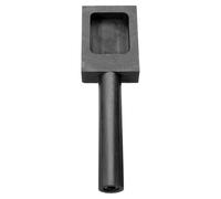 Uonlytech Molde de Grafito para Fundir Metal 280 G Resistente al Desgaste Molde para Fundición de Lingotes de Plata y Oro Alta Conductividad Térmica para Joyería y Uso Educativo