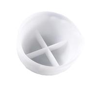 Uonlytech Molde de Silicona para Cuenco de Frutas DIY Molde Epoxy Cristal Irregular Artesanal para Cuenco de Almacenamiento Seguro y Duradero para Manualidades