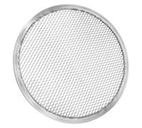 Uonlytech Molde para Hornear Pizza Redondo de Aluminio de 12 Pulgadas Buena Conductividad Térmica para Fiestas Personales y Bandeja de Servir Multifunción
