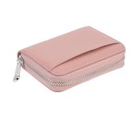 Uonlytech Monedero Grande Tarjetero para Mujer Diseño Cremallera Organizador Portátil de Tarjetas para Uso Diario y Viajes