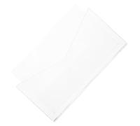 Uonlytech Organizador de Cartas Acrílico Transparente Soporte Resistente para Escritorio Expositor Metacrilato con Diseño Pulido y Esquinas Redondeadas para Oficina y