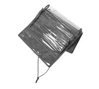 Uonlytech Organizador de Cinturones Artes Marciales Fieltro con Bolsillos Múltiples y Diseño Antipolvo para Taekwondo y Kickboxing Colgante de Pared Versátil para Gimnasio y Hogar