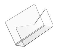 Uonlytech Organizador de Escritorio Transparente de Acrílico para Cartas y Soporte de Almacenamiento de Oficina para Mails y Archivos Espacio el Escritorio
