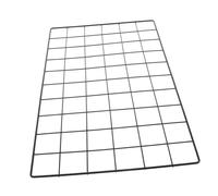 Uonlytech Panel De Rejilla Metálica para Fotos Soporte De Pared Decorativo Organizador De Imágenes para Hogar u Oficina