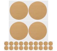 Uonlytech Pegatinas Autoadhesivas para Rascar, 20 Hojas de 5 CM, Ideales para Crear Boletos de Rifa y Juegos de Lotería DIY en Eventos Sociales