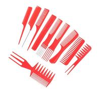 Uonlytech Peines de Peluquería Profesionales de Plástico Conjunto de 20 Diseño Elegante y Agarre Cómodo para Uso Diario y Salón de Belleza