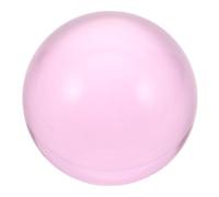 Uonlytech Pelota de malabarismo de 8 cm para Adultos y Principiantes, Esfera de Resina, Accesorio para Acrobacias, , malabarismo, espectáculos callejeros, circos, Fiestas, Color Rosa.