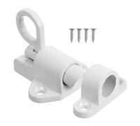 Uonlytech Pestillo de Puerta y Suave de Aleación de Aluminio con Resorte de Precisión Incluye Tornillos para Instalación Fácil para Puertas y Ventanas Hogar