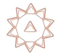 Uonlytech Piezas soporte de mesa para notas titular de ajuste de lugar tarjetas de lugar para la fiesta titulares de tarjetas de lugar de mesa signo de números de mesa Metal Oro rosa