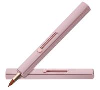 Uonlytech Pincel para Labios Retráctil Rosa 2 Piezas Tapa, Aplicador de Lápiz Labial y Brillo Labial Portátil para Maquillaje Preciso y Uniforme, Herramienta Esencial para Mujer en Belleza