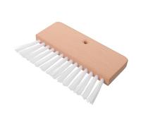 Uonlytech Pincel Plano Cobertura Amplia para Pintura Artística Cerdas Reforzadas de Nylon y Mango Ergonómico y Texturas Lineales Adecuado para Trabajos y Diseño Artístico