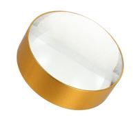 Uonlytech Pisapapeles De Cristal Lupa De Escritorio Lupa De Lectura De Cúpula para Examen De Documentos Diseño Óptico para Lectura Casa o Oficina