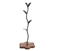 Uonlytech Porta Tazas de Madera en Forma de Árbol, Estante para Guardar Tazas de Café, Organizador de Sobremesa, Madera, Acabado Liso, para Coffee Bar y Salón
