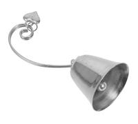 Uonlytech Portatarjetas de Metal para Escritorio en Color Plata Diseño Decorativo, Soporte Compacto para Fotos, Tarjetas y Notas en Mesas de Oficina o Eventos
