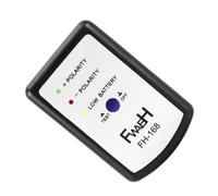 Uonlytech Probador de Polaridad de Altavoces para Sistema de Audio de Coche Diseño Moderno, Material Abs y Electrónica para Pruebas Precisas y Solución de Problemas