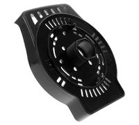 Uonlytech Protector del Motor del Ventilador de Repuesto Negro de Plástico | Diseño Hueco, Fácil de Reemplazar, para Reparación y Renovación de Ventilador de Pie y Carcasa