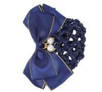 Uonlytech Redecilla de Ballet para Moño Lazo de Tela, Accesorio Cabello para Mujer Que Sujeta Bien el Pelo, Adecuado para Ocasiones Formales y Casuales
