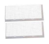 Uonlytech Regla de Acero Inoxidable para Pintura de Gemas de Imitación 1020 Orificios Antideslizante y Antiadherente 2 Unidades Herramienta para Bordado de Arte DIY Gemas 5D