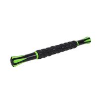 Uonlytech Rodillo de Masaje Muscular Portátil B Negro Negro Verde, Palo Rodante para Músculos Mangos Ergonómicos, Removedor de Nudos Musculares para Cuello, Pantorrillas y Muslos,