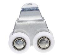 Uonlytech Rodillos para Puertas Correderas Barn Door Poleas de Duraderas y Silenciosas Ruedas de Guía Antióxido para Puertas Fácil Instalación para Correderas Interiores y Exteriores